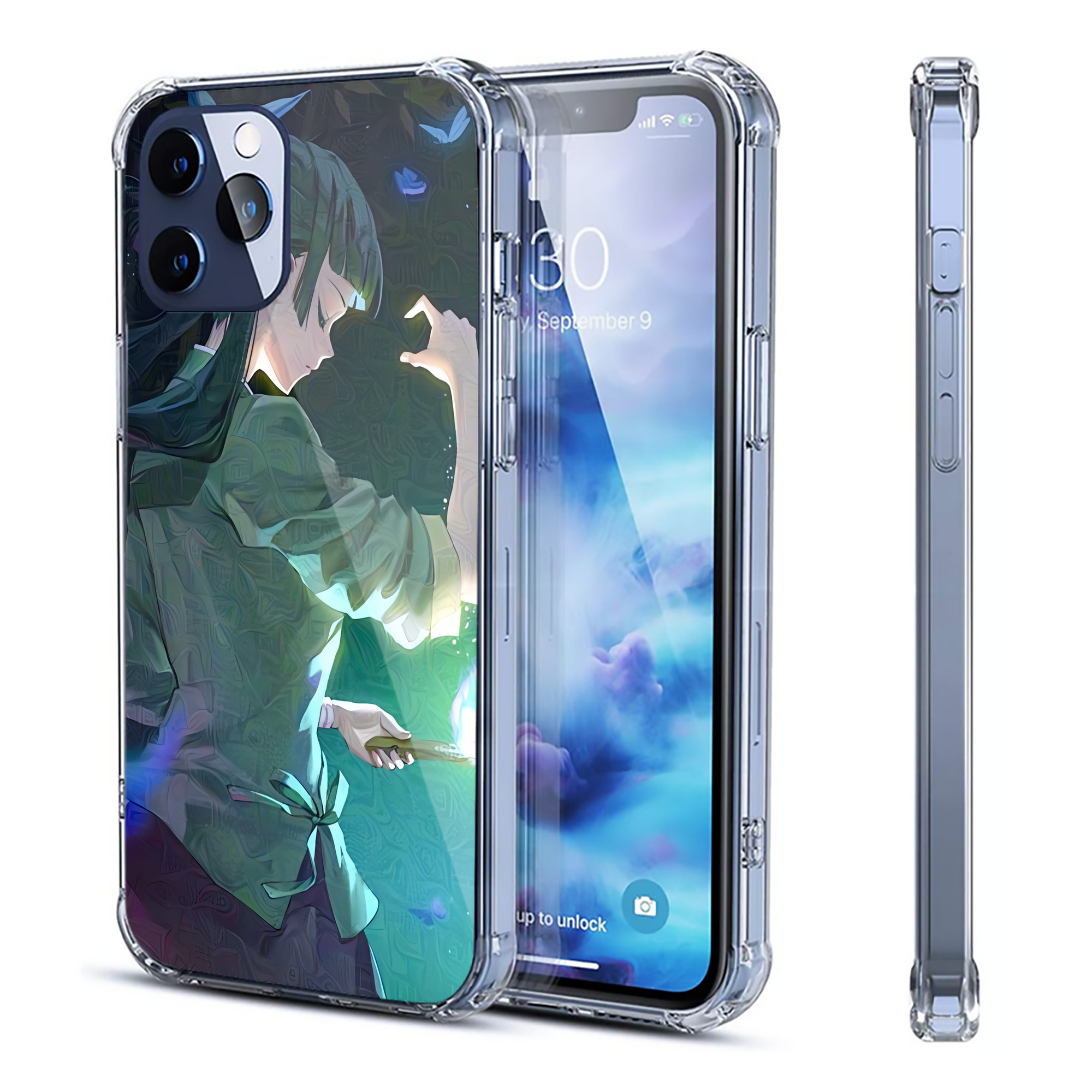（画像用） 薬屋のひとりごと The Apothecary Diaries 【iPhone 12シリーズ対応】透明スマホケース（クリアソフトケース）